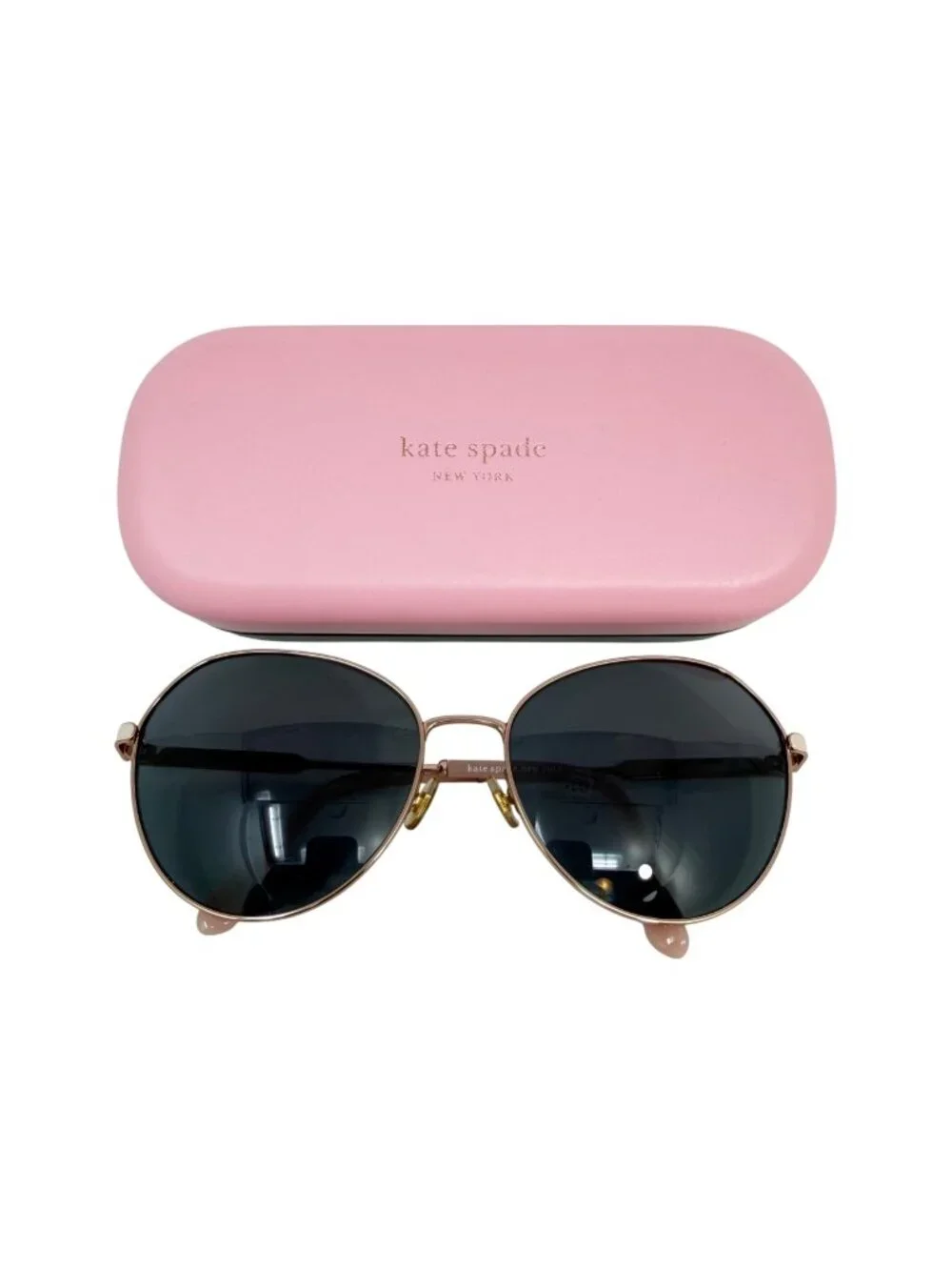 Kate Spade Octavia/G/S Sunglass Frames - Gold/Pink - 59/70/140 - Frames Only - Picture 1 of 7